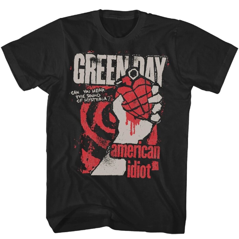 90s Green Day American Hysteria T Shirt